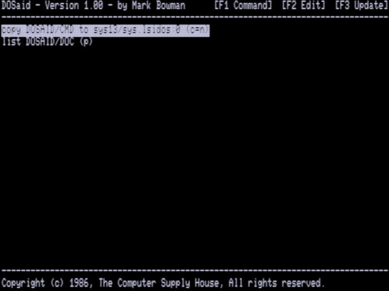 Screen shot